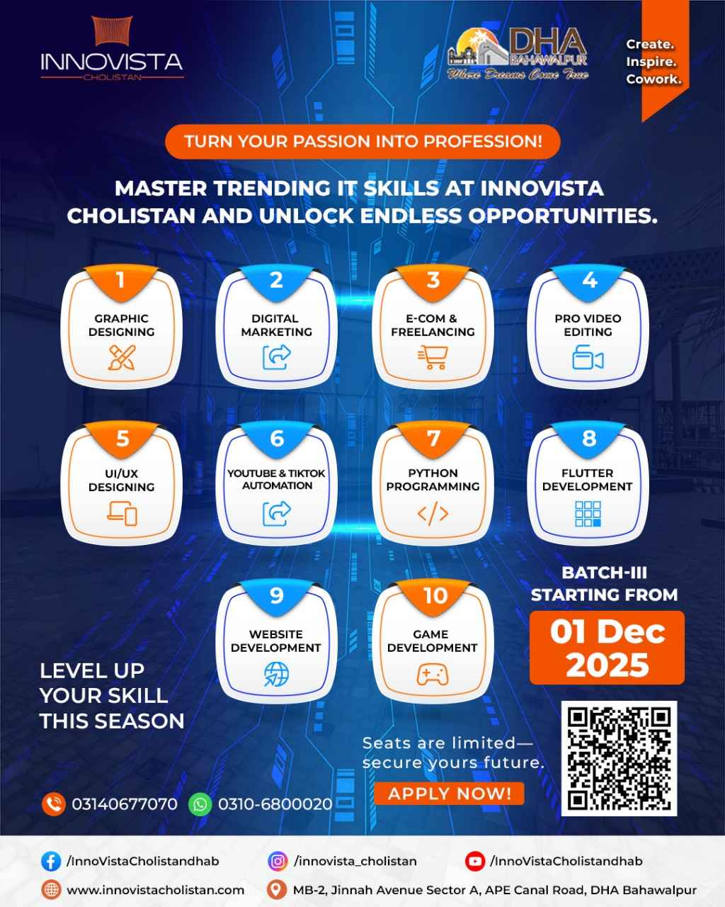 Batch - III Courses Details